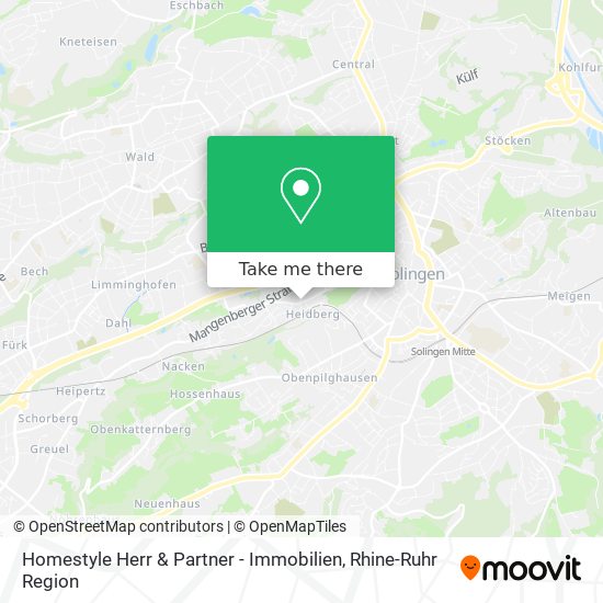 Homestyle Herr & Partner - Immobilien map