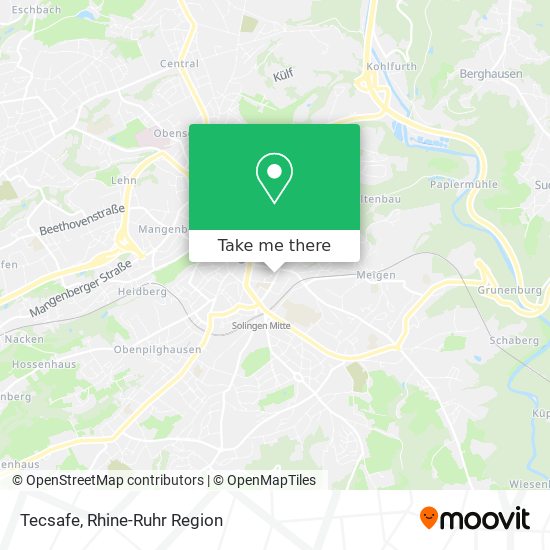 Tecsafe map