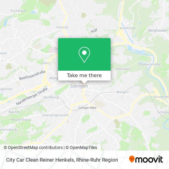 City Car Clean Reiner Henkels map
