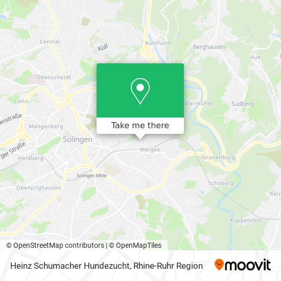 Heinz Schumacher Hundezucht map