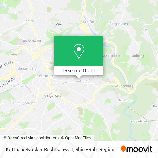 Kotthaus-Nöcker Rechtsanwalt map