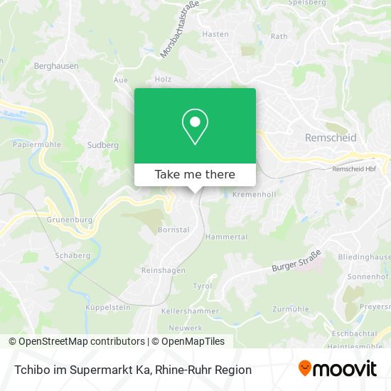 Tchibo im Supermarkt Ka map