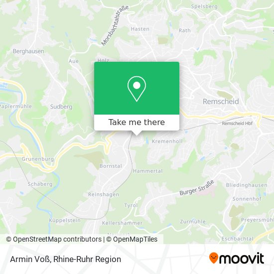 Armin Voß map