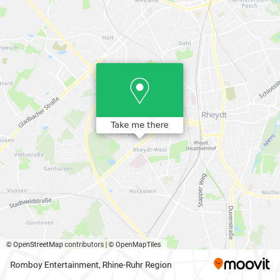 Romboy Entertainment map