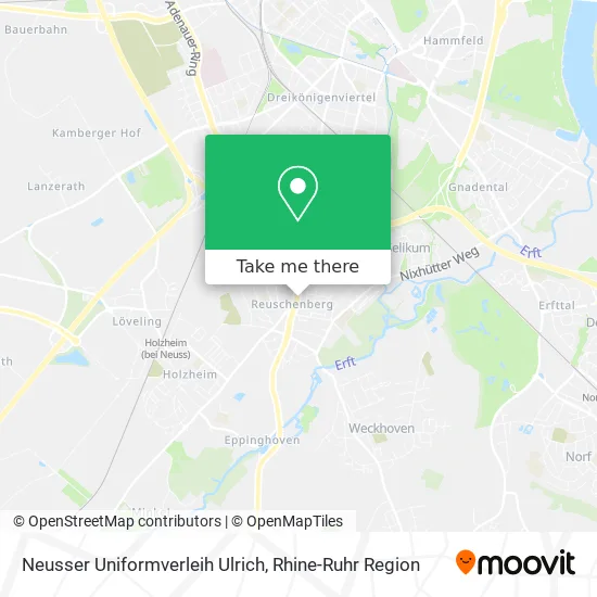 Карта Neusser Uniformverleih Ulrich