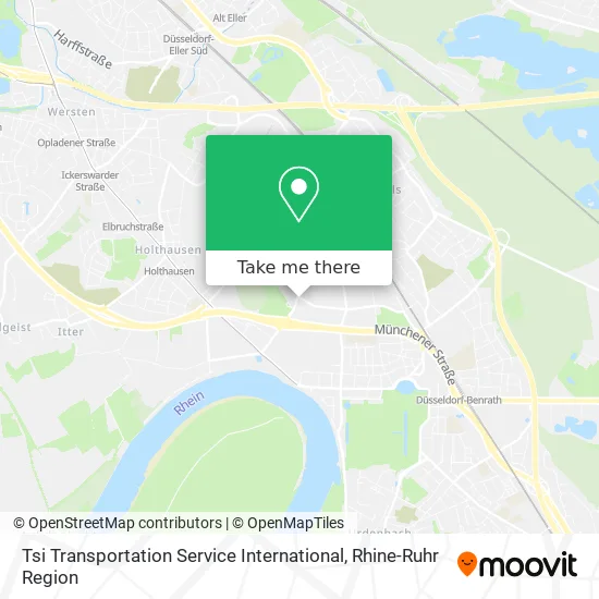 Карта Tsi Transportation Service International