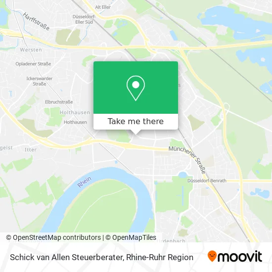 Карта Schick van Allen Steuerberater