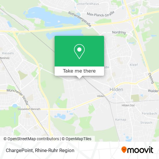 ChargePoint map