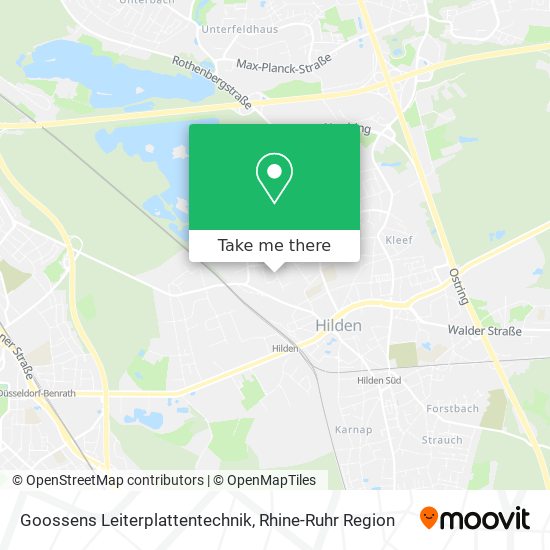 Goossens Leiterplattentechnik map