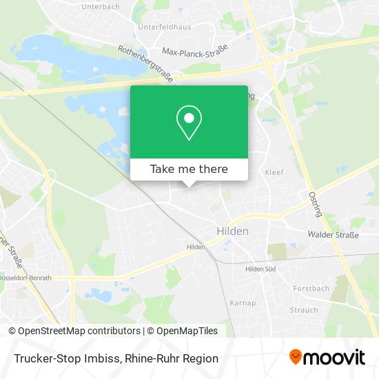 Trucker-Stop Imbiss map