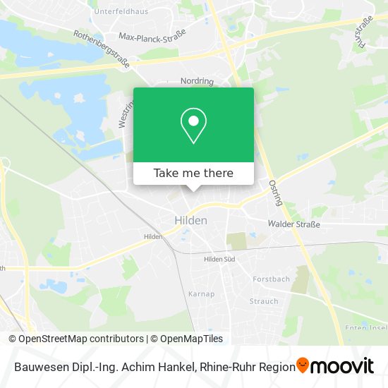 Bauwesen Dipl.-Ing. Achim Hankel map
