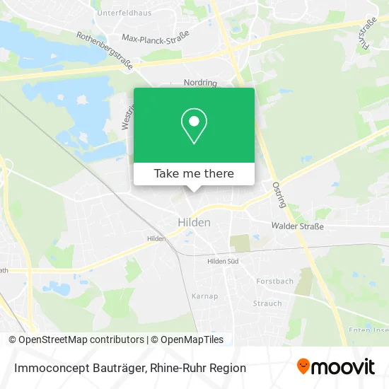 Карта Immoconcept Bauträger