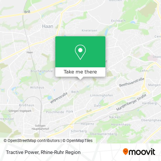 Tractive Power map