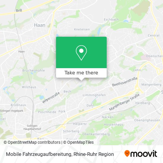 Mobile Fahrzeugaufbereitung map