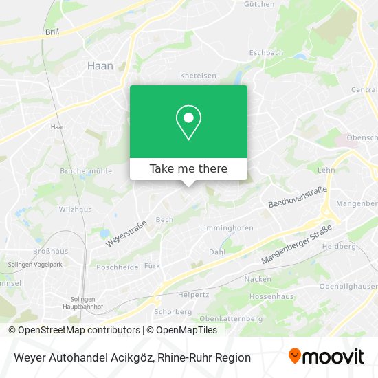 Weyer Autohandel Acikgöz map