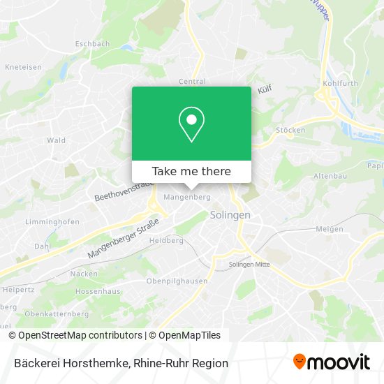 Bäckerei Horsthemke map