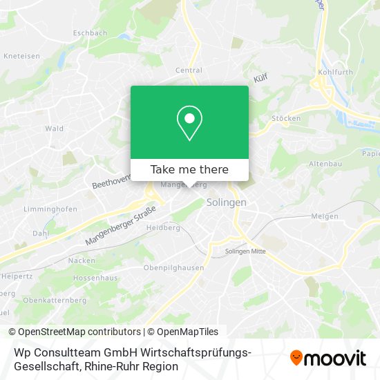 Карта Wp Consultteam GmbH Wirtschaftsprüfungs- Gesellschaft