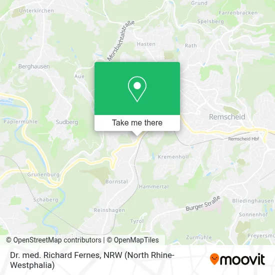Dr. med. Richard Fernes map