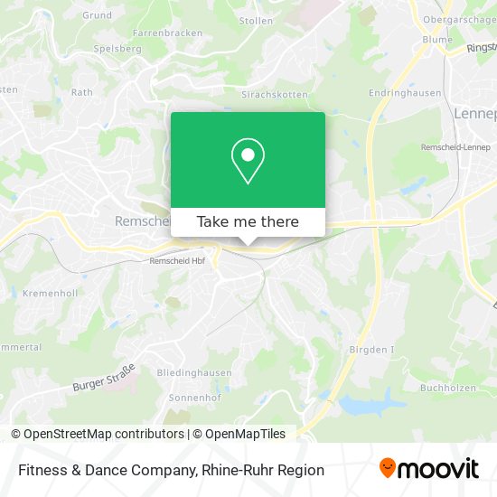 Fitness & Dance Company map