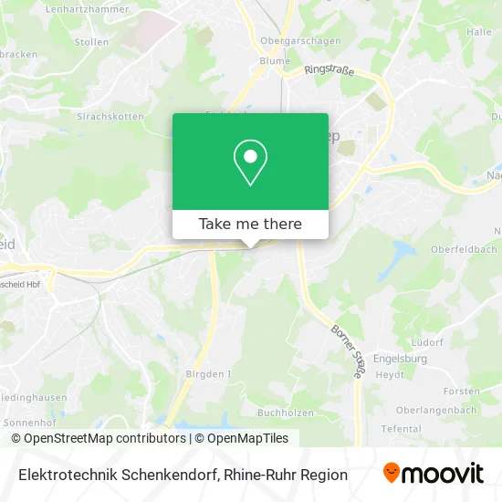 Карта Elektrotechnik Schenkendorf