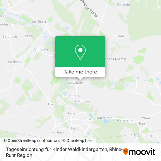 Tageseinrichtung für Kinder Waldkindergarten map