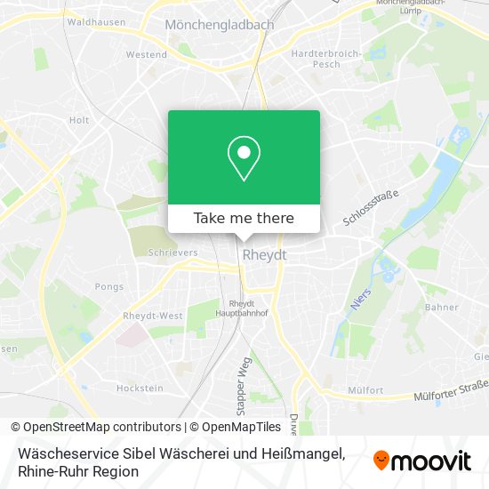 Wäscheservice Sibel Wäscherei und Heißmangel map