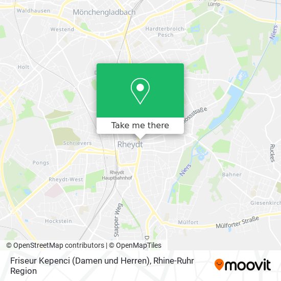 Friseur Kepenci (Damen und Herren) map