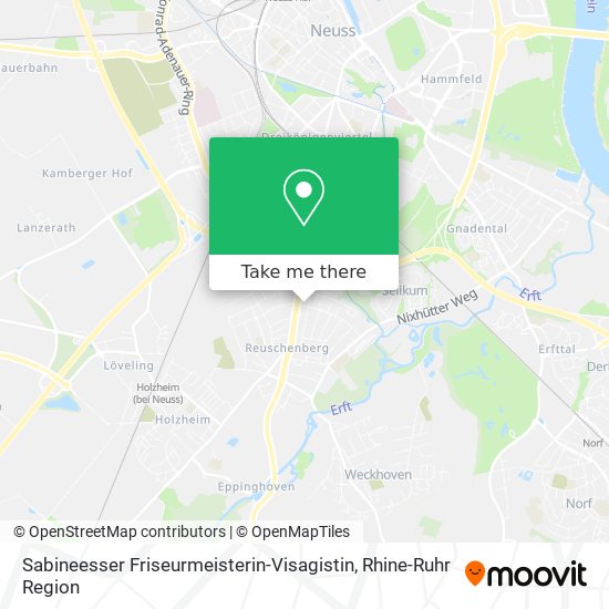 Карта Sabineesser Friseurmeisterin-Visagistin