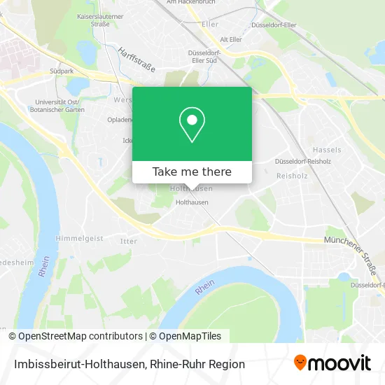 Карта Imbissbeirut-Holthausen