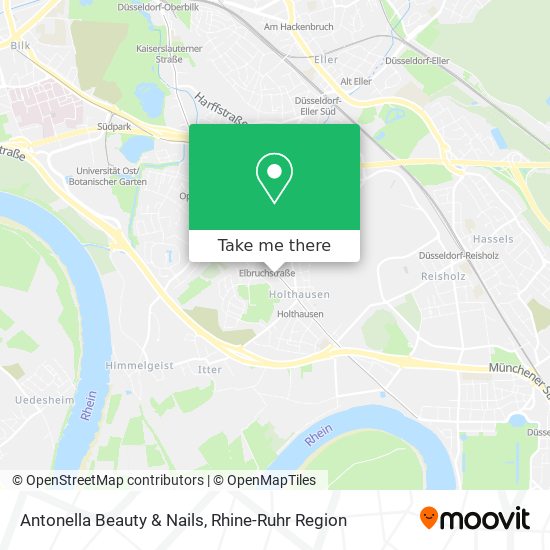 Antonella Beauty & Nails map