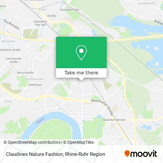 Claudines Nature Fashion map