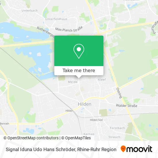 Карта Signal Iduna Udo Hans Schröder
