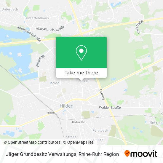 Карта Jäger Grundbesitz Verwaltungs
