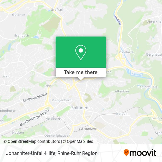 Johanniter-Unfall-Hilfe map
