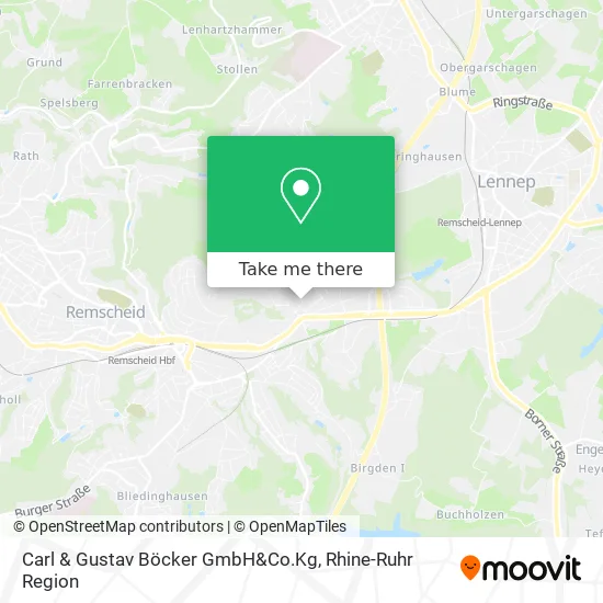 Карта Carl & Gustav Böcker GmbH&Co.Kg
