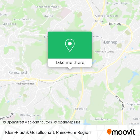 Klein-Plastik Gesellschaft map