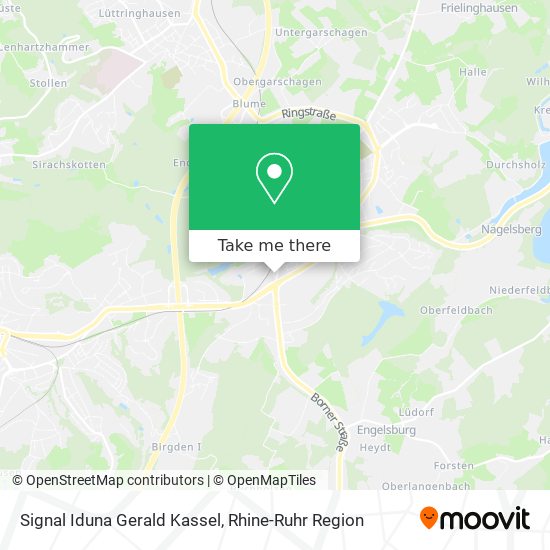 Signal Iduna Gerald Kassel map