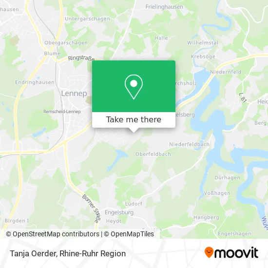 Карта Tanja Oerder