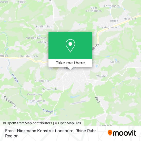 Frank Hinzmann Konstruktionsbüro map