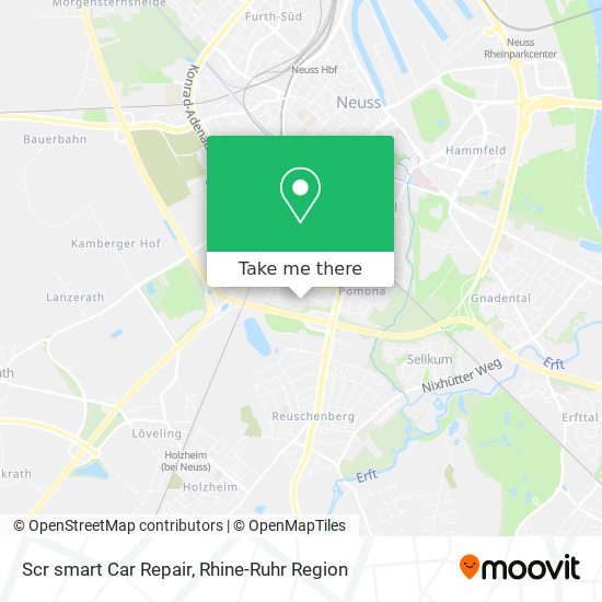 Scr smart Car Repair map