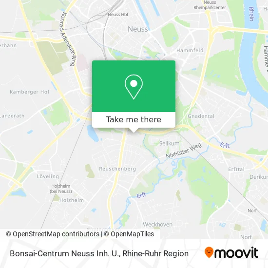 Карта Bonsai-Centrum Neuss Inh. U.
