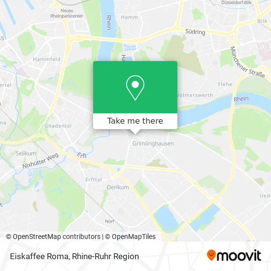 Eiskaffee Roma map