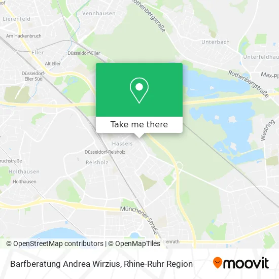 Карта Barfberatung Andrea Wirzius