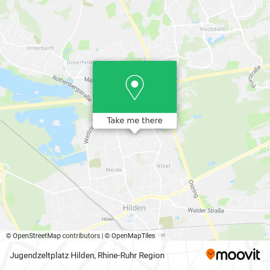 Карта Jugendzeltplatz Hilden