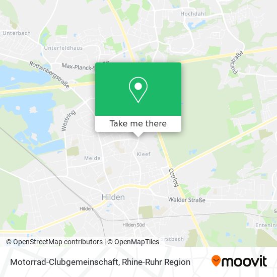 Motorrad-Clubgemeinschaft map