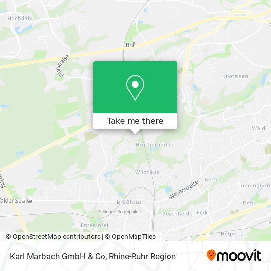 Karl Marbach GmbH & Co map