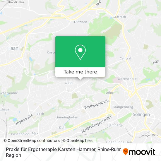 Praxis für Ergotherapie Karsten Hammer map