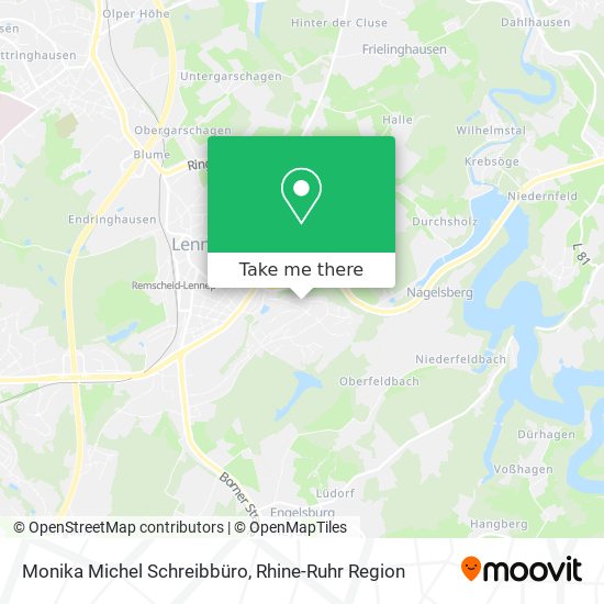 Monika Michel Schreibbüro map