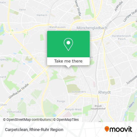 Carpetclean map