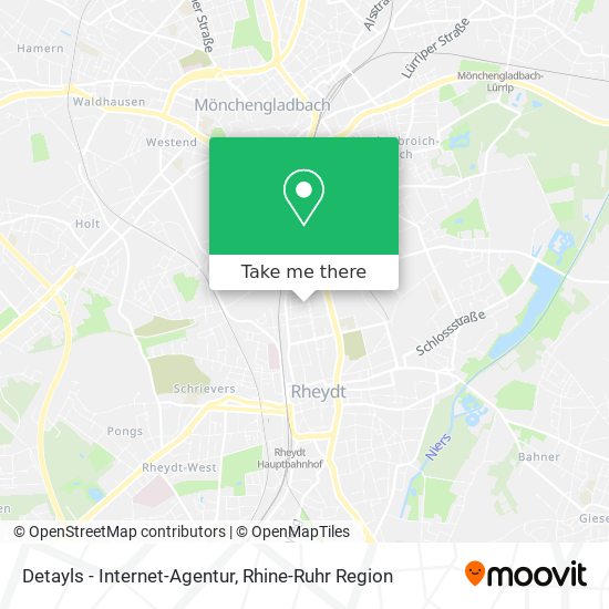 Detayls - Internet-Agentur map